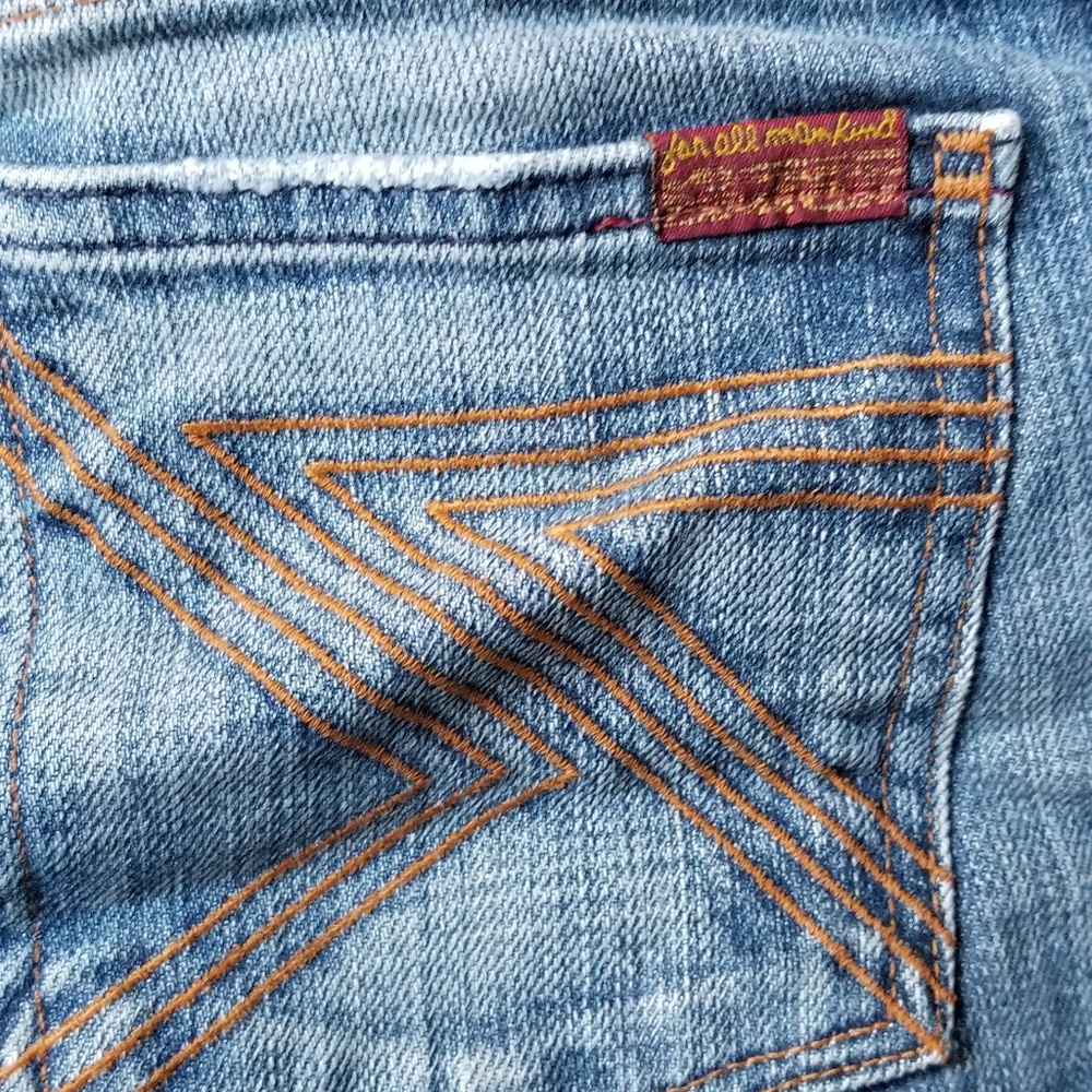 7 for all mankind jeans size 25